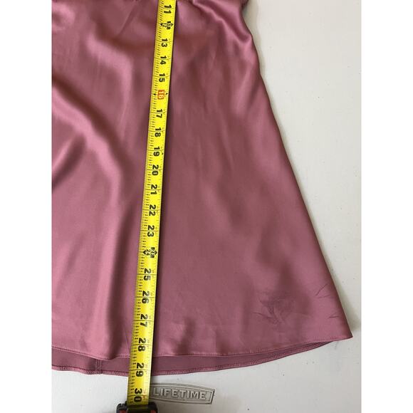 Y2K Fairy Coquette Dainty Satin Babydoll Cami Slip Top XS Cottage Romance Ballet - Picture 10 of 11